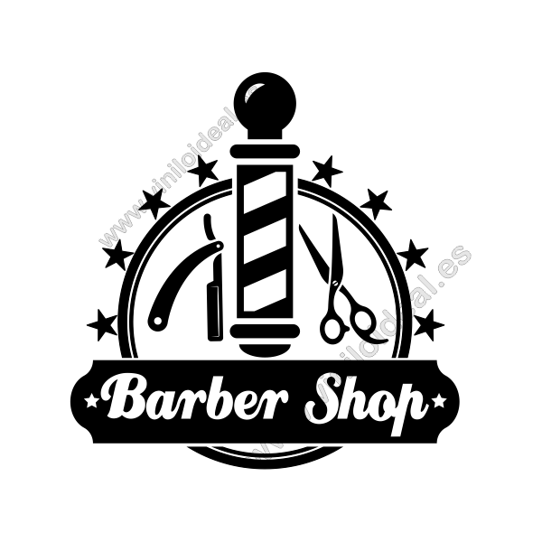 logotipo barbearia